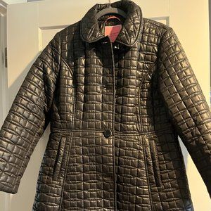 Kate Spade Womens Black Quilted Jacket